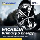 Michelin Primacy 5 Energy: trieda AAA a najdlhšia životnosť v segmente