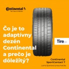 Čo je to adaptívny dezén Continental a prečo je dôležitý?