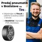 Predaj pneumatík v Bratislave – Osobný odber v BestDrive | Tire.sk