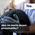 Ako sa meria dezen pneumatiky