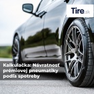 Kalkulačka: Návratnosť prémiovej pneumatiky podľa spotreby