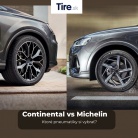 Continental vs Michelin: Ktoré pneumatiky si vybrať?