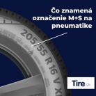 Čo znamená označenie M+S na pneumatike