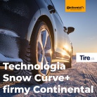 Technológia Snow Curve+ Continental – lepší záber zimných pneumatík na snehu