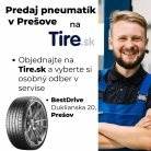 Predaj pneumatík v Prešove | Osobný odber BestDrive
