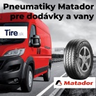 Pneumatiky Matador pre dodávky a vany