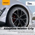 Adaptive Winter Grip – ako funguje technológia Continental pre zimné pneumatiky