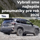 Vybrali sme najlepšie pneumatiky pre rok 2026 podľa testov ADAC
