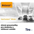 Continental VANCONTACT WINTER: spoľahlivé zimné obutie pre úžitkové vozidlá